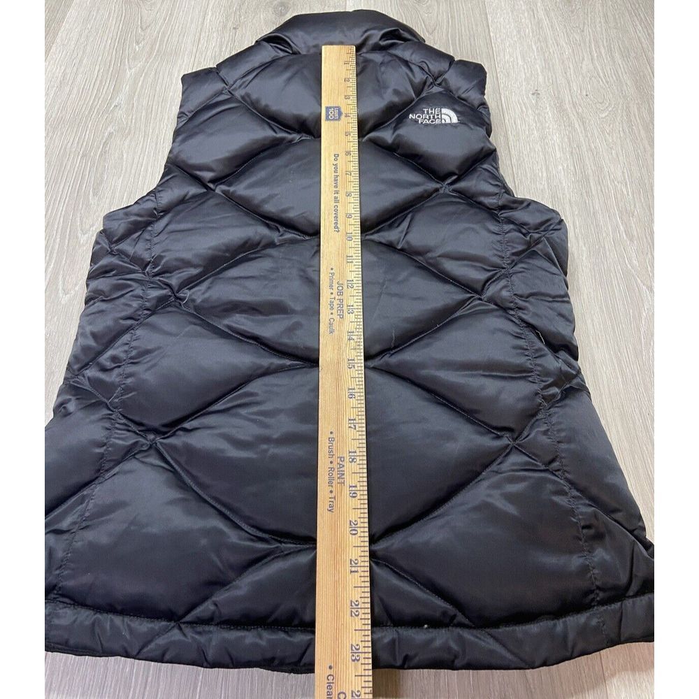 The North Face Vest Women Small Black Puffer Goose Down 550 Outdoor Hiking Ski - Picture 5 of 13